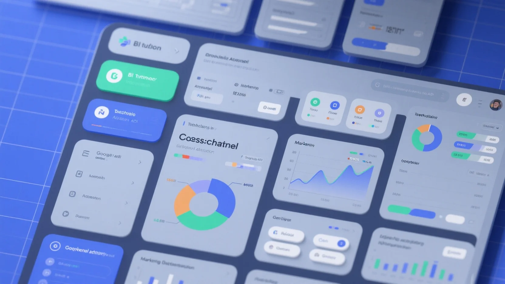 Mastering Marketing Dashboard Creation: Leveraging Google Analytics API, Cross – Channel Attribution, Data Visualization, and BI Tool Integration
