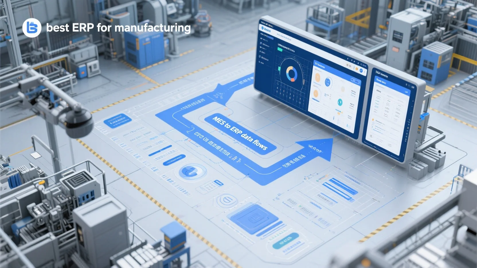 Best ERP Systems for Manufacturing: Shop Floor Integration, Data Flows & Production Optimization